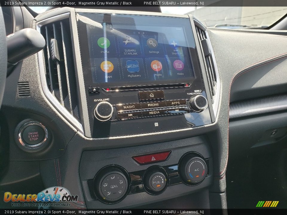 2019 Subaru Impreza 2.0i Sport 4-Door Magnetite Gray Metallic / Black Photo #9