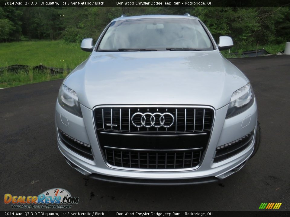 2014 Audi Q7 3.0 TDI quattro Ice Silver Metallic / Black Photo #6