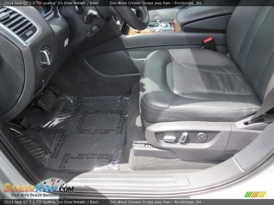 2014 Audi Q7 3.0 TDI quattro Ice Silver Metallic / Black Photo #23
