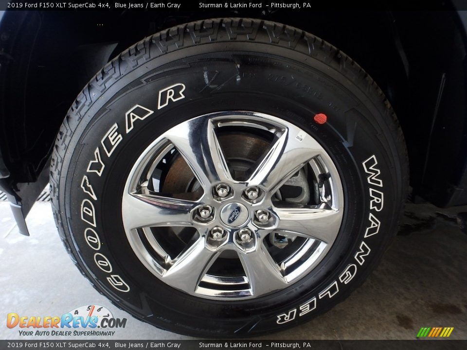 2019 Ford F150 XLT SuperCab 4x4 Blue Jeans / Earth Gray Photo #5