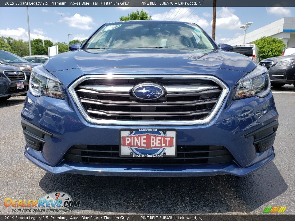 2019 Subaru Legacy 2.5i Premium Abyss Blue Pearl / Titanium Gray Photo #2