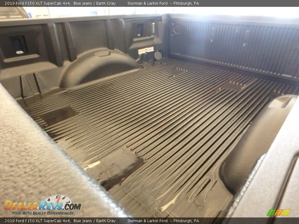 2019 Ford F150 XLT SuperCab 4x4 Blue Jeans / Earth Gray Photo #9
