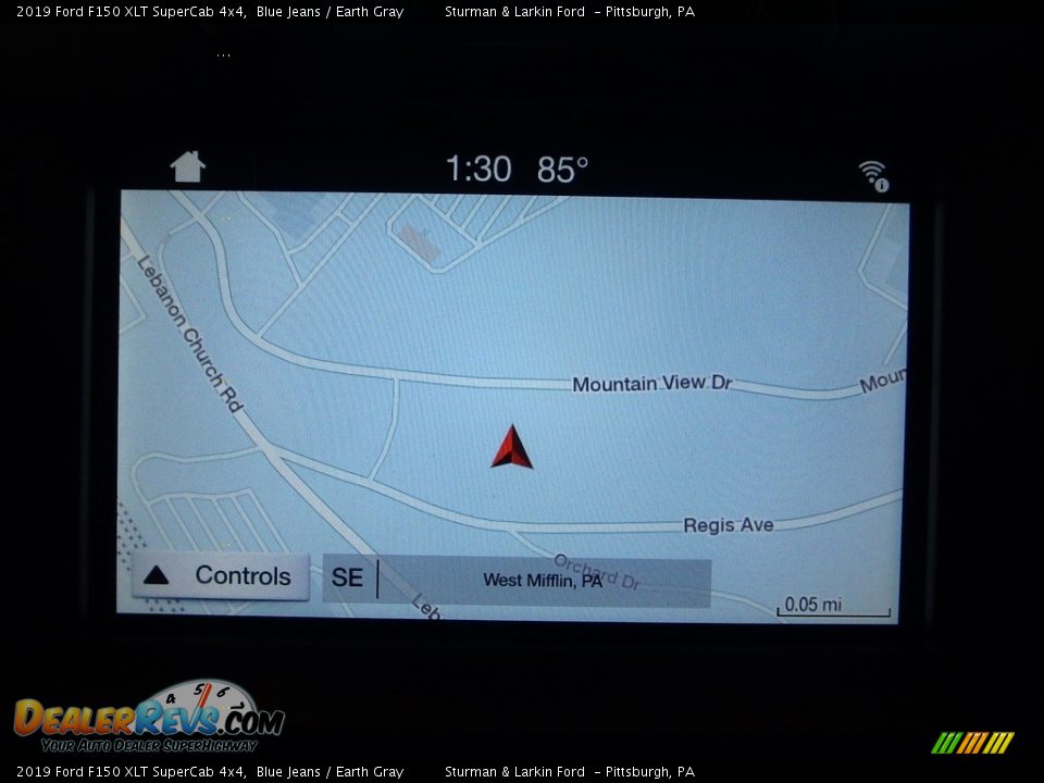 2019 Ford F150 XLT SuperCab 4x4 Blue Jeans / Earth Gray Photo #13