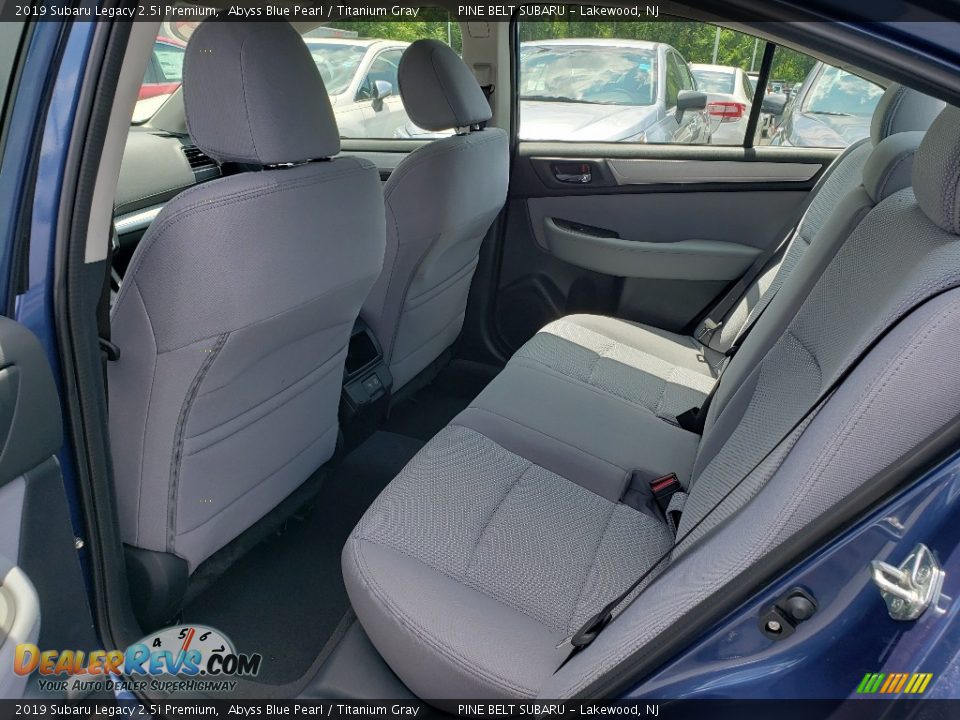 2019 Subaru Legacy 2.5i Premium Abyss Blue Pearl / Titanium Gray Photo #6