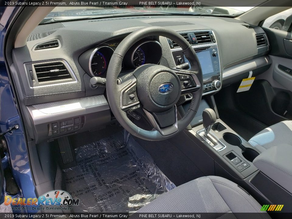 2019 Subaru Legacy 2.5i Premium Abyss Blue Pearl / Titanium Gray Photo #8