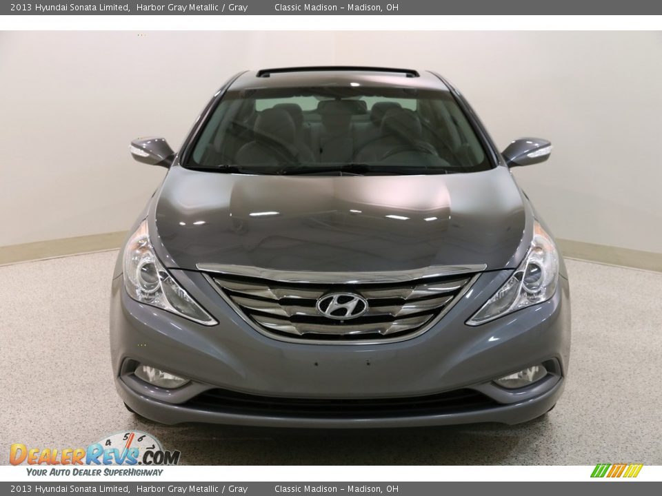 2013 Hyundai Sonata Limited Harbor Gray Metallic / Gray Photo #2