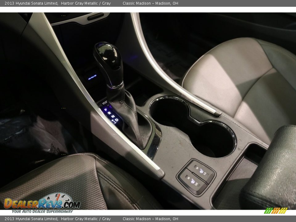 2013 Hyundai Sonata Limited Harbor Gray Metallic / Gray Photo #12