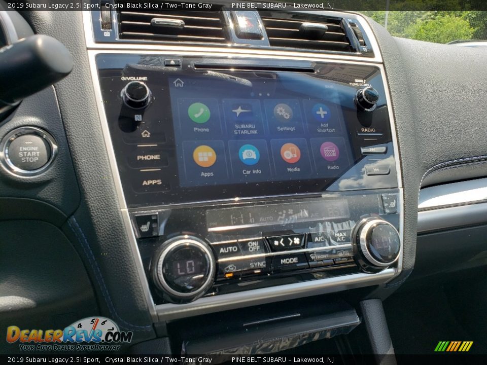 Controls of 2019 Subaru Legacy 2.5i Sport Photo #9