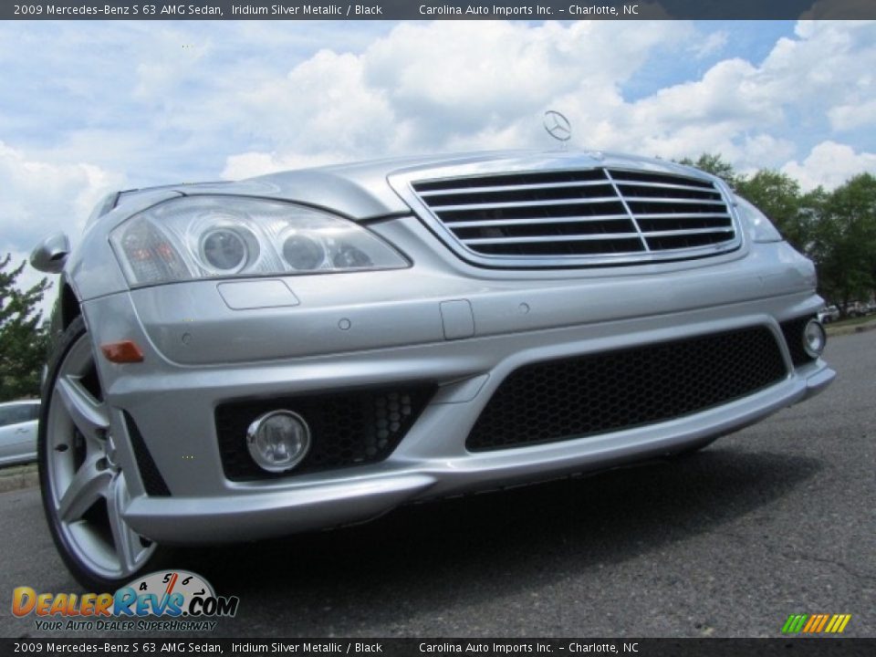2009 Mercedes-Benz S 63 AMG Sedan Iridium Silver Metallic / Black Photo #1