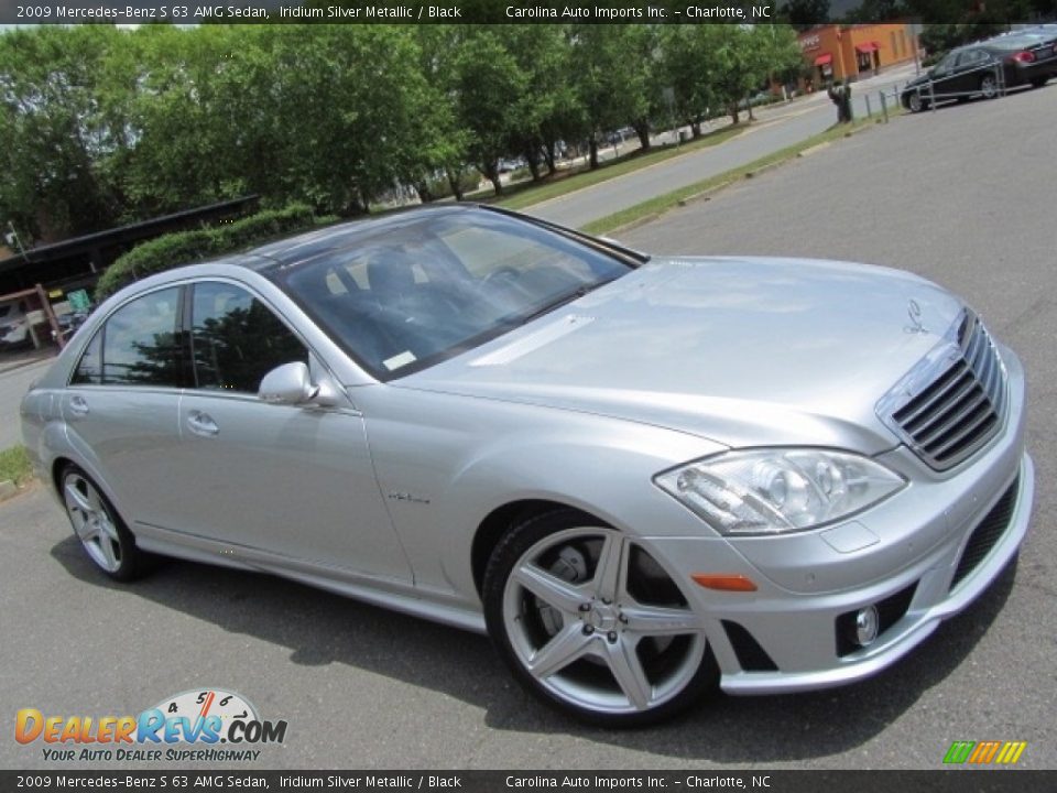 2009 Mercedes-Benz S 63 AMG Sedan Iridium Silver Metallic / Black Photo #3