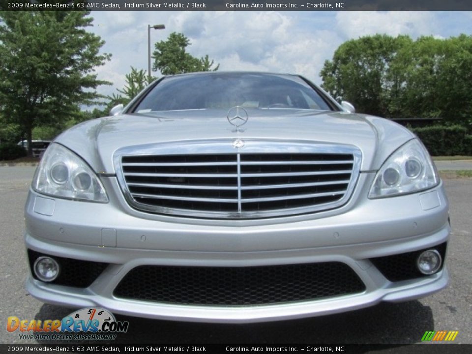 2009 Mercedes-Benz S 63 AMG Sedan Iridium Silver Metallic / Black Photo #4
