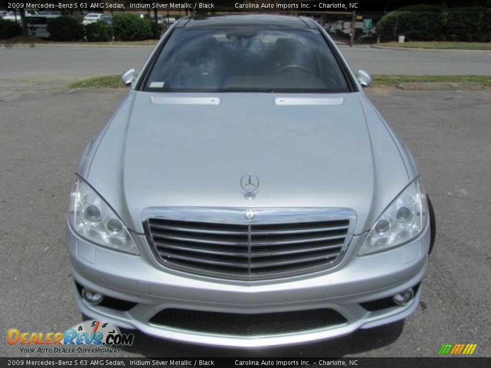 2009 Mercedes-Benz S 63 AMG Sedan Iridium Silver Metallic / Black Photo #5