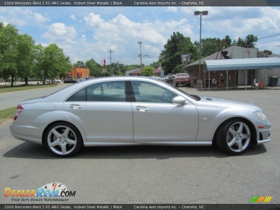 2009 Mercedes-Benz S 63 AMG Sedan Iridium Silver Metallic / Black Photo #11