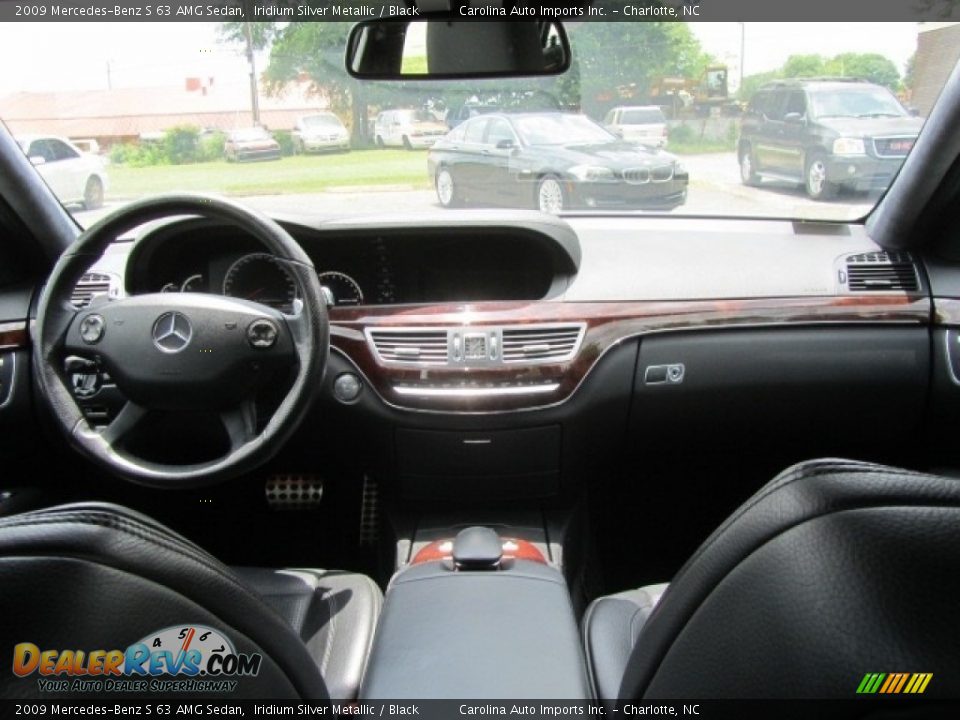 2009 Mercedes-Benz S 63 AMG Sedan Iridium Silver Metallic / Black Photo #13