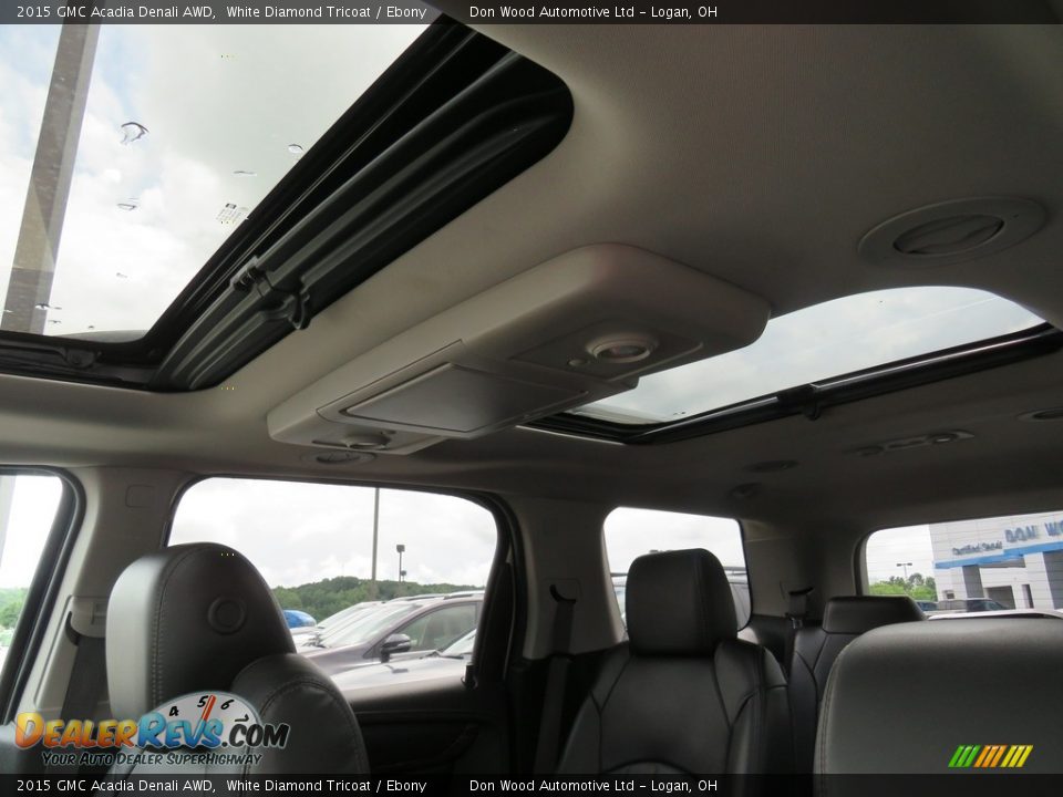 2015 GMC Acadia Denali AWD White Diamond Tricoat / Ebony Photo #2