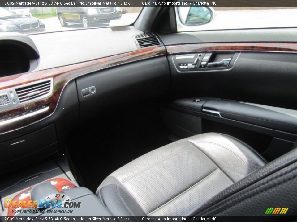 2009 Mercedes-Benz S 63 AMG Sedan Iridium Silver Metallic / Black Photo #14