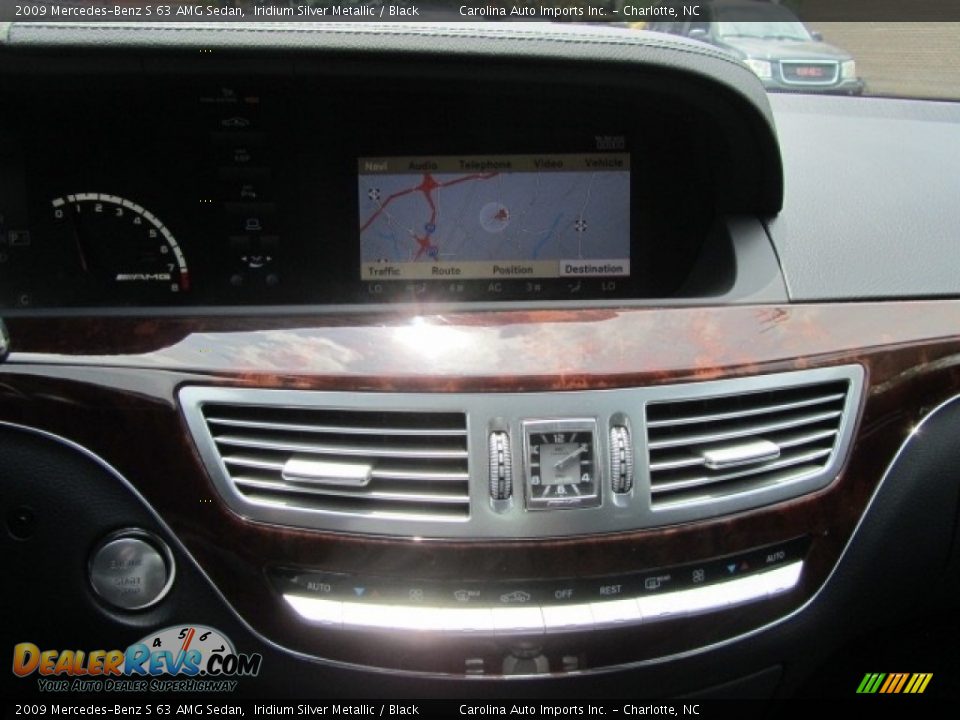 2009 Mercedes-Benz S 63 AMG Sedan Iridium Silver Metallic / Black Photo #15