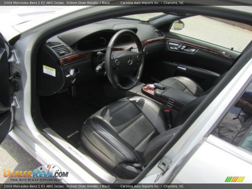 2009 Mercedes-Benz S 63 AMG Sedan Iridium Silver Metallic / Black Photo #16