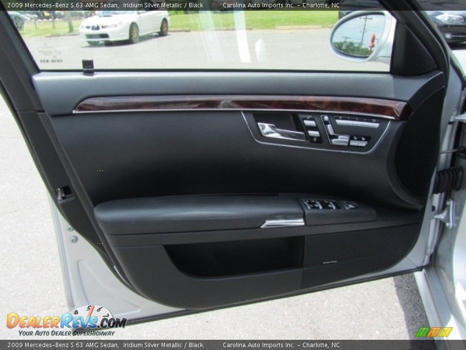 2009 Mercedes-Benz S 63 AMG Sedan Iridium Silver Metallic / Black Photo #17