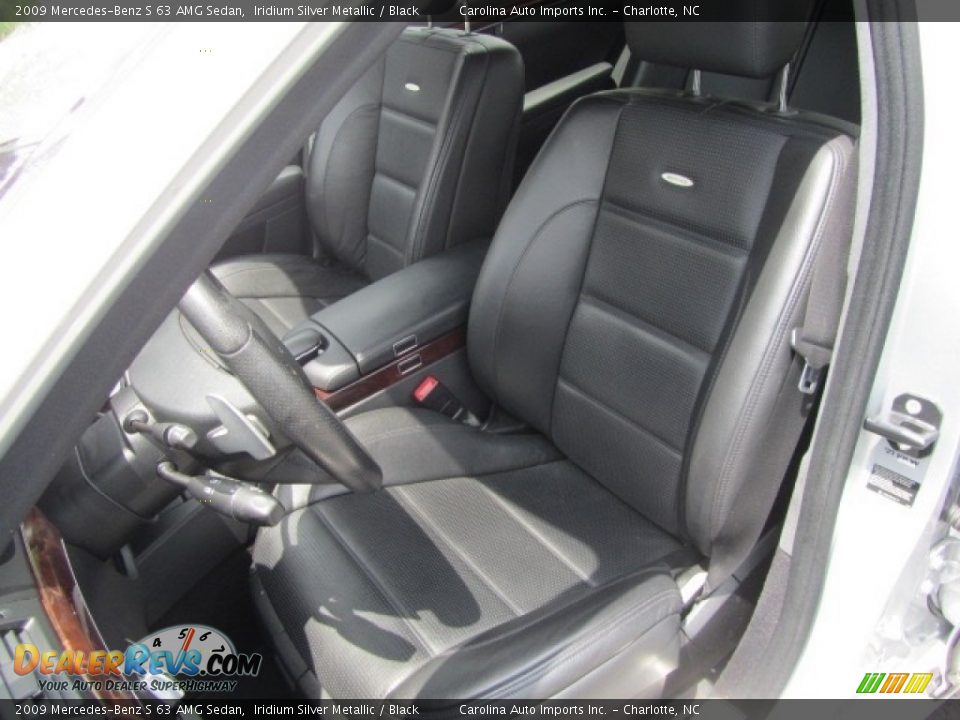2009 Mercedes-Benz S 63 AMG Sedan Iridium Silver Metallic / Black Photo #18