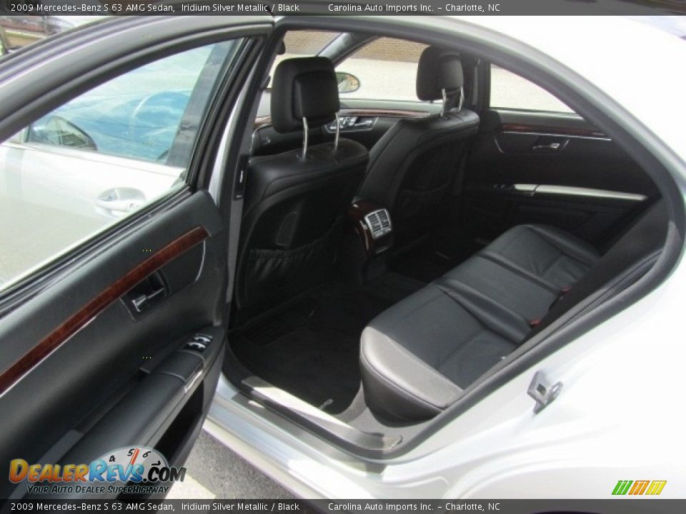 2009 Mercedes-Benz S 63 AMG Sedan Iridium Silver Metallic / Black Photo #19