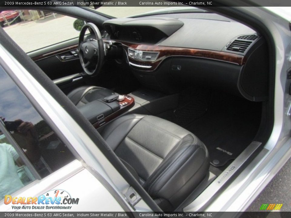 2009 Mercedes-Benz S 63 AMG Sedan Iridium Silver Metallic / Black Photo #21