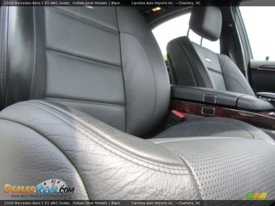 2009 Mercedes-Benz S 63 AMG Sedan Iridium Silver Metallic / Black Photo #22