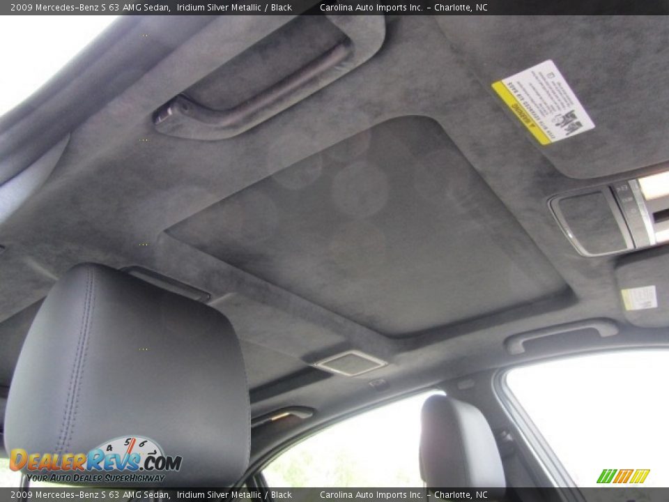 2009 Mercedes-Benz S 63 AMG Sedan Iridium Silver Metallic / Black Photo #23