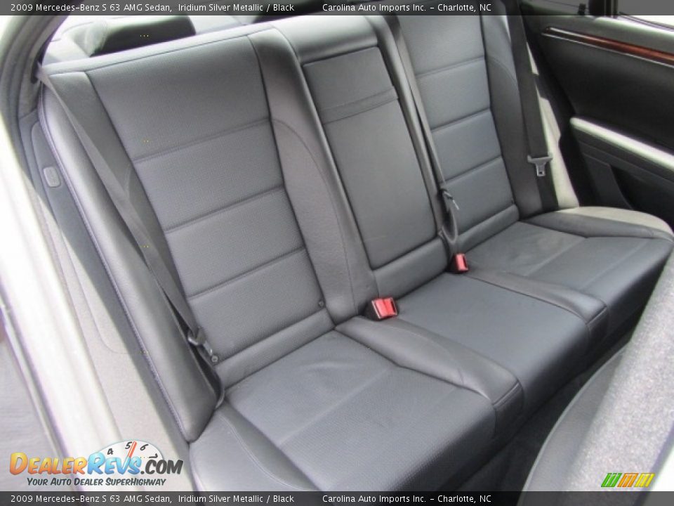 2009 Mercedes-Benz S 63 AMG Sedan Iridium Silver Metallic / Black Photo #24