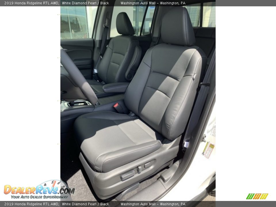 2019 Honda Ridgeline RTL AWD White Diamond Pearl / Black Photo #14