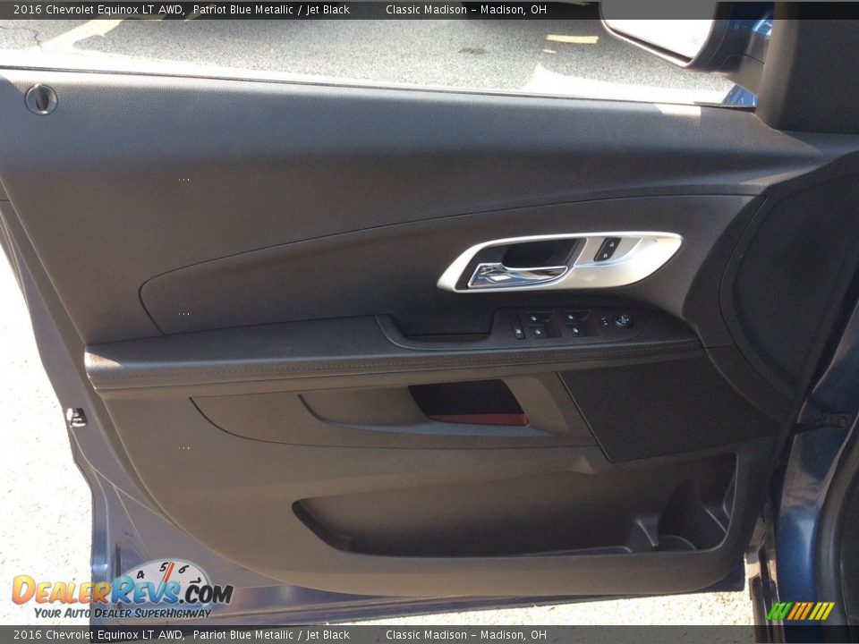 2016 Chevrolet Equinox LT AWD Patriot Blue Metallic / Jet Black Photo #13