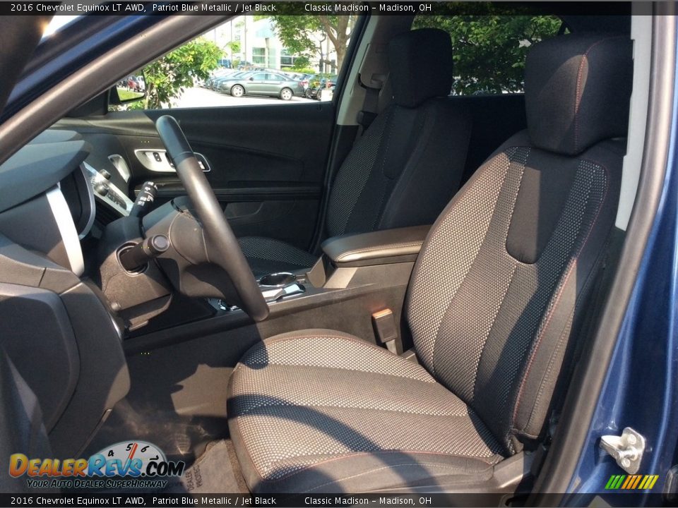 2016 Chevrolet Equinox LT AWD Patriot Blue Metallic / Jet Black Photo #15