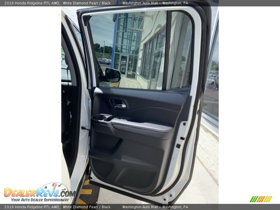 2019 Honda Ridgeline RTL AWD White Diamond Pearl / Black Photo #23