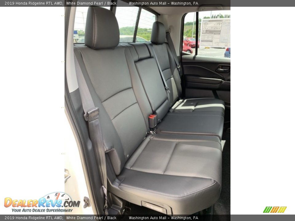 2019 Honda Ridgeline RTL AWD White Diamond Pearl / Black Photo #24