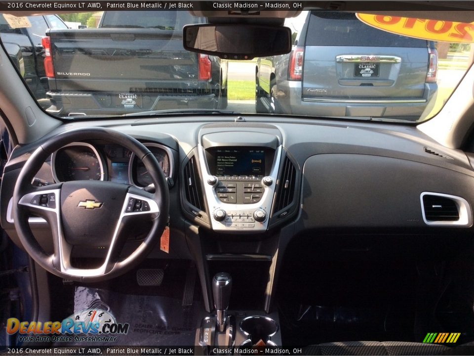 2016 Chevrolet Equinox LT AWD Patriot Blue Metallic / Jet Black Photo #16