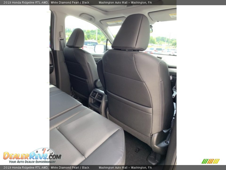 2019 Honda Ridgeline RTL AWD White Diamond Pearl / Black Photo #25