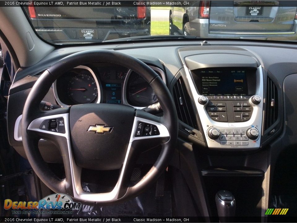 2016 Chevrolet Equinox LT AWD Patriot Blue Metallic / Jet Black Photo #17