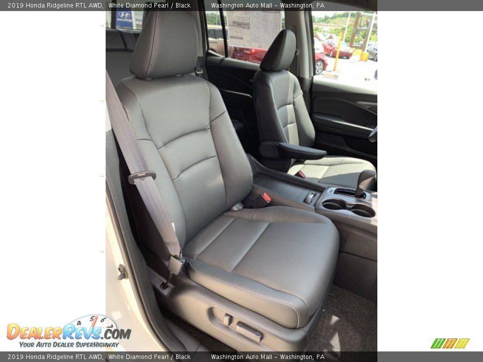 2019 Honda Ridgeline RTL AWD White Diamond Pearl / Black Photo #27