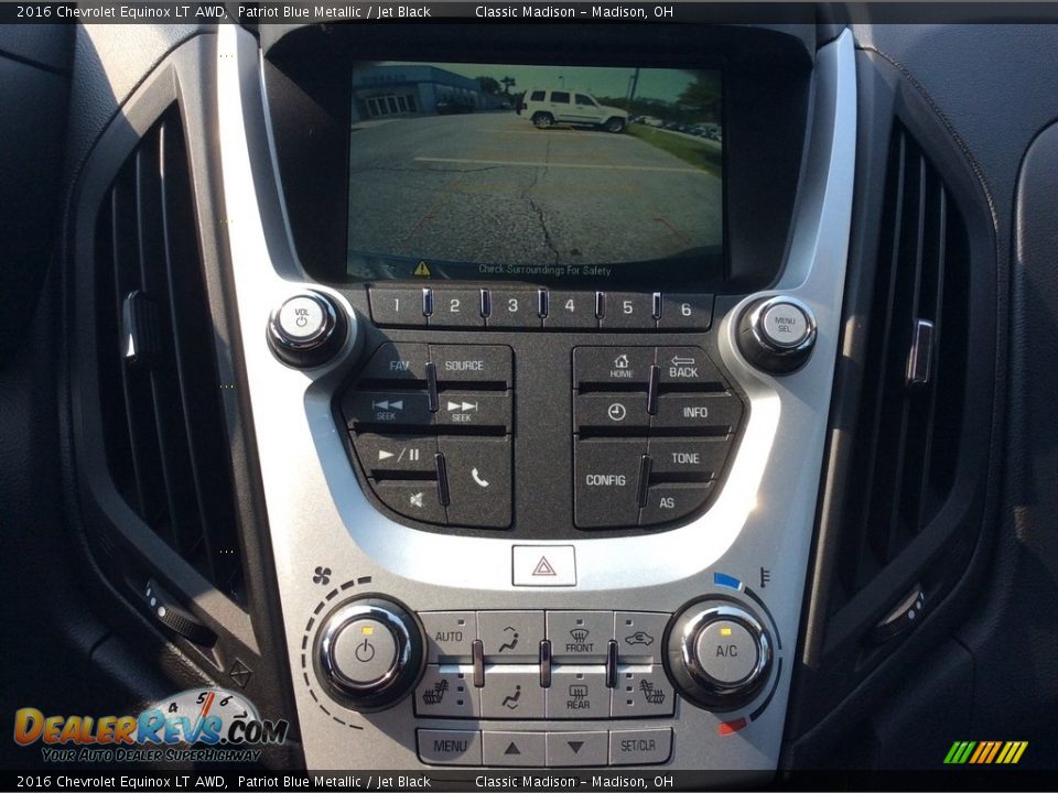 2016 Chevrolet Equinox LT AWD Patriot Blue Metallic / Jet Black Photo #19