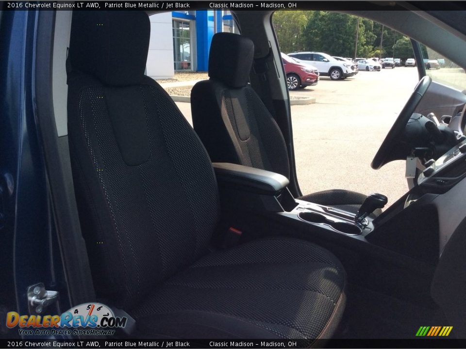 2016 Chevrolet Equinox LT AWD Patriot Blue Metallic / Jet Black Photo #21