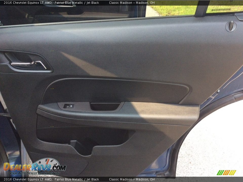 2016 Chevrolet Equinox LT AWD Patriot Blue Metallic / Jet Black Photo #22