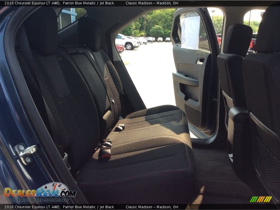 2016 Chevrolet Equinox LT AWD Patriot Blue Metallic / Jet Black Photo #23