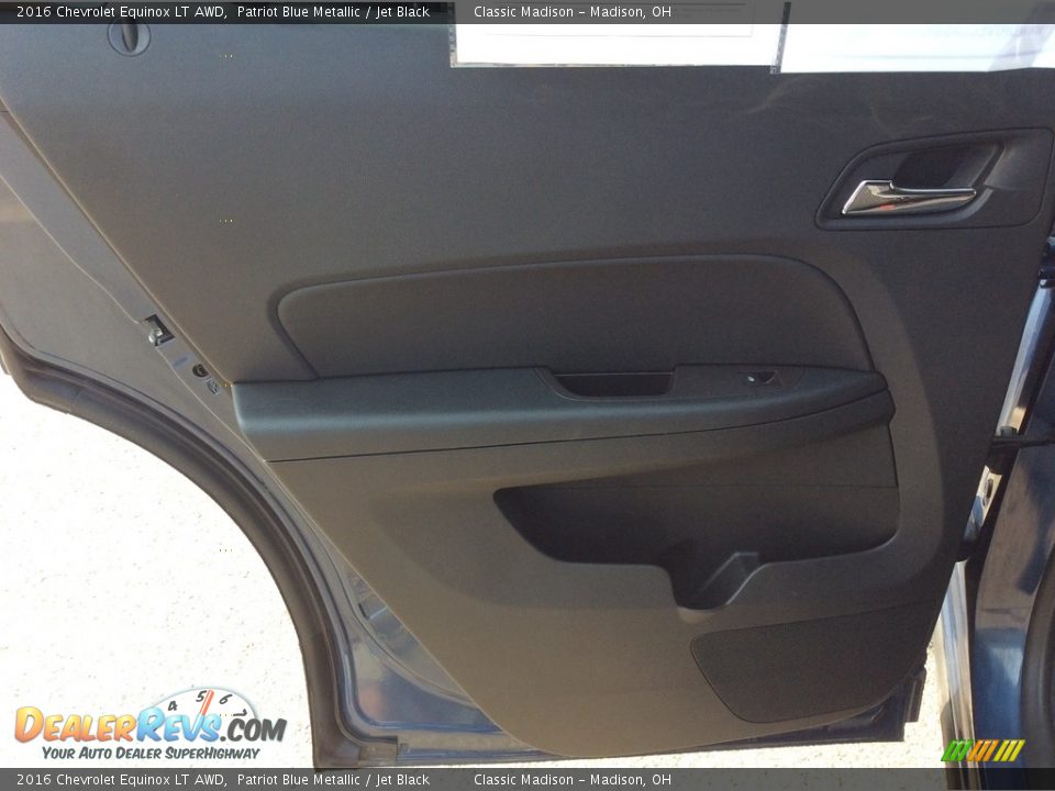 2016 Chevrolet Equinox LT AWD Patriot Blue Metallic / Jet Black Photo #24