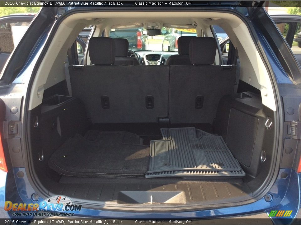 2016 Chevrolet Equinox LT AWD Patriot Blue Metallic / Jet Black Photo #26