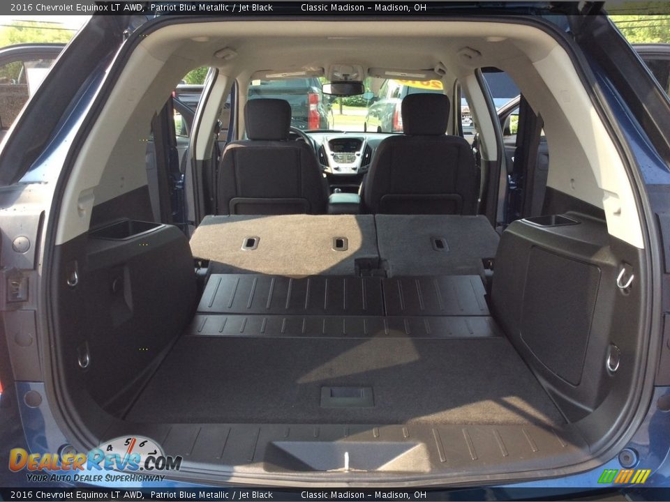 2016 Chevrolet Equinox LT AWD Patriot Blue Metallic / Jet Black Photo #27