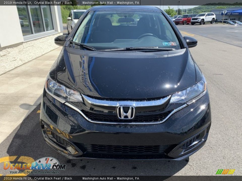2019 Honda Fit LX Crystal Black Pearl / Black Photo #3