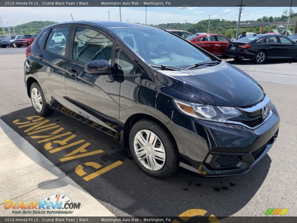 2019 Honda Fit LX Crystal Black Pearl / Black Photo #4