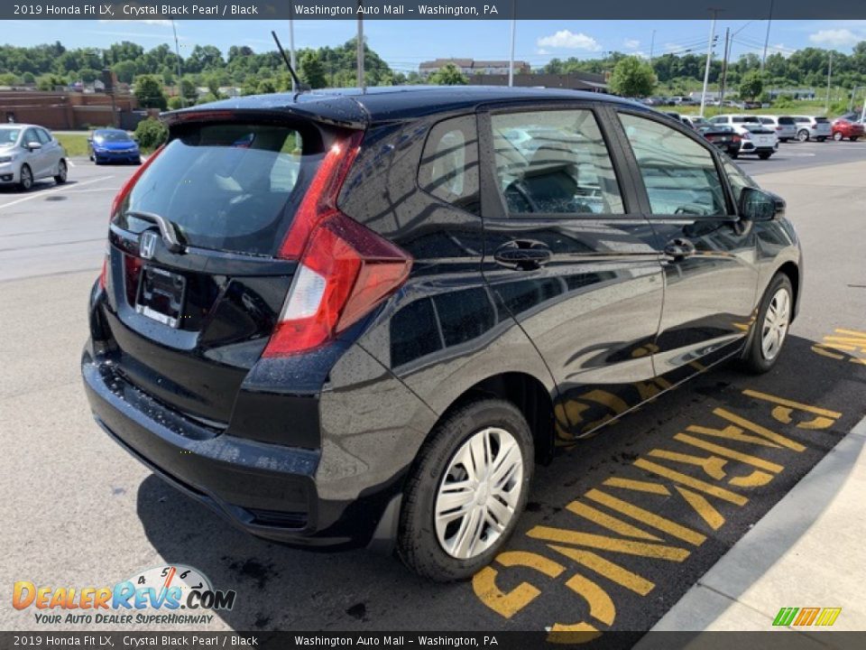 2019 Honda Fit LX Crystal Black Pearl / Black Photo #5