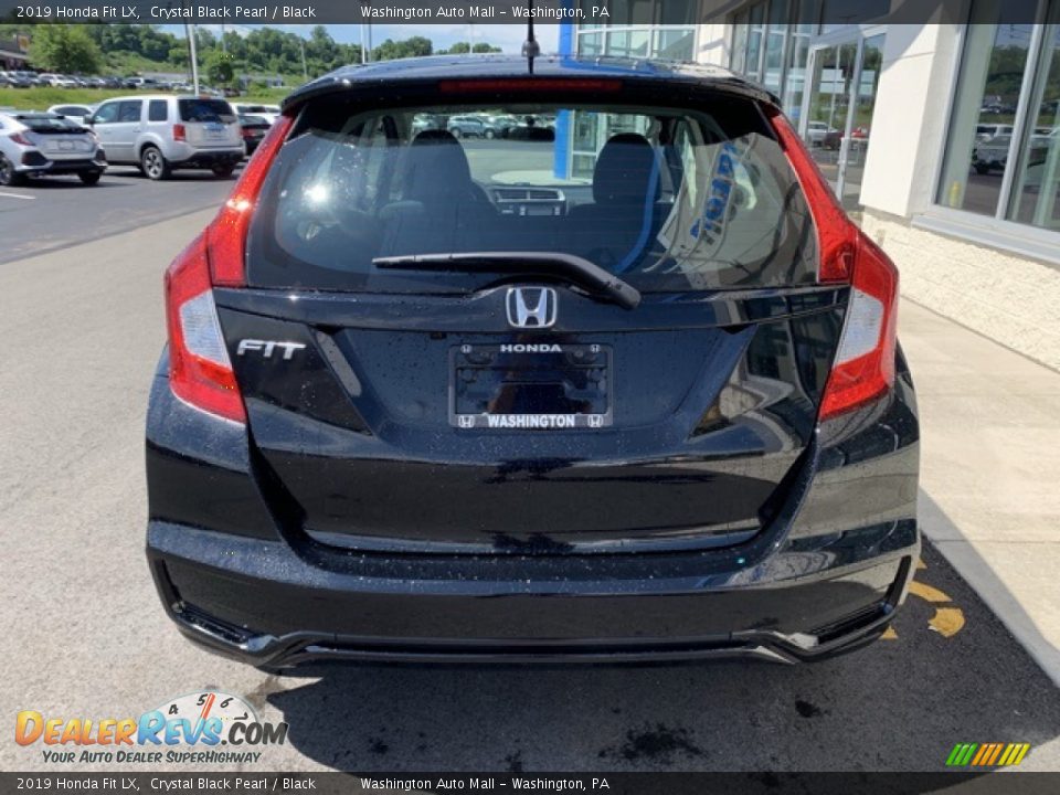 2019 Honda Fit LX Crystal Black Pearl / Black Photo #6