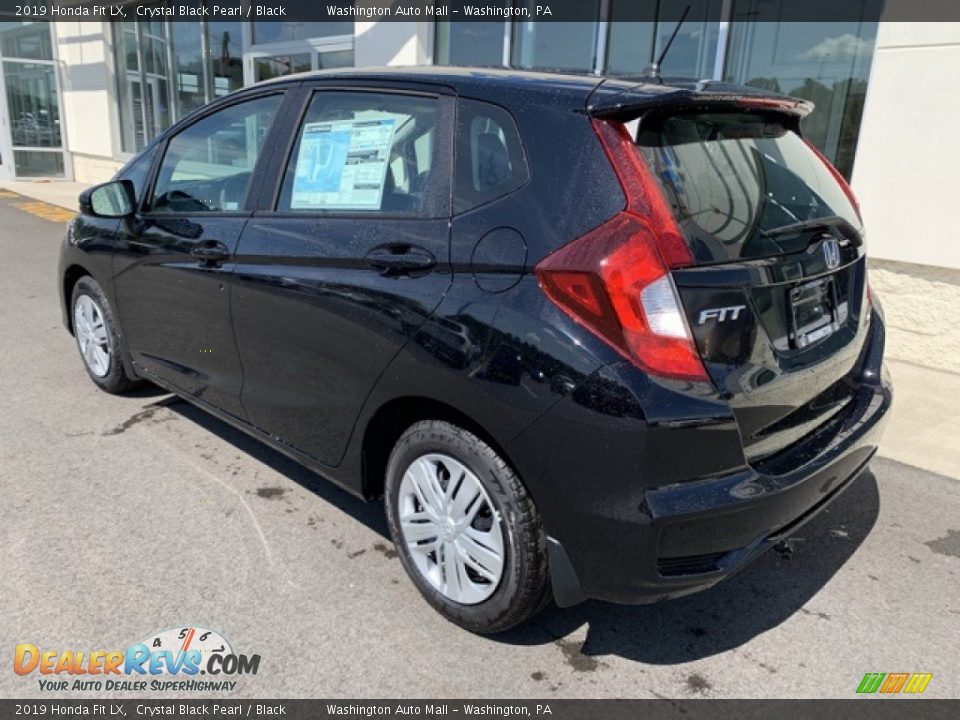 2019 Honda Fit LX Crystal Black Pearl / Black Photo #7